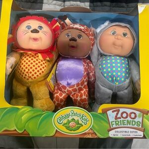 Cabbage Patch Kids Zoo Friends Animal Costume Dolls